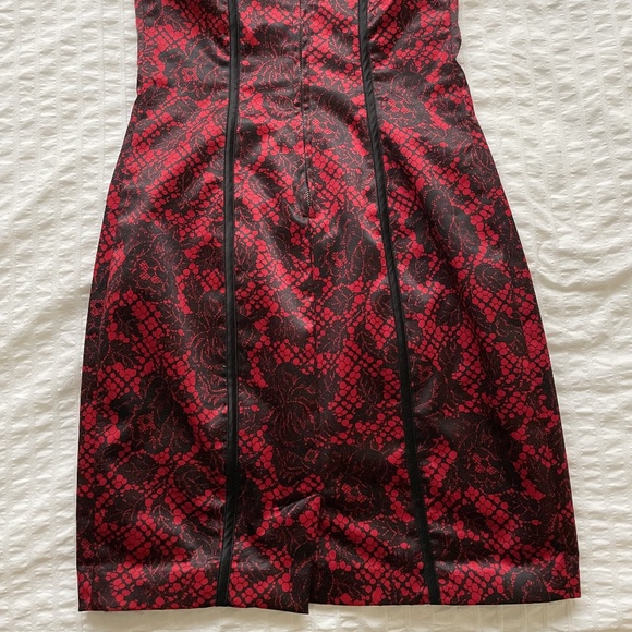 Guess Rose Print Bodycon Mini Dress - Picture 3 of 3